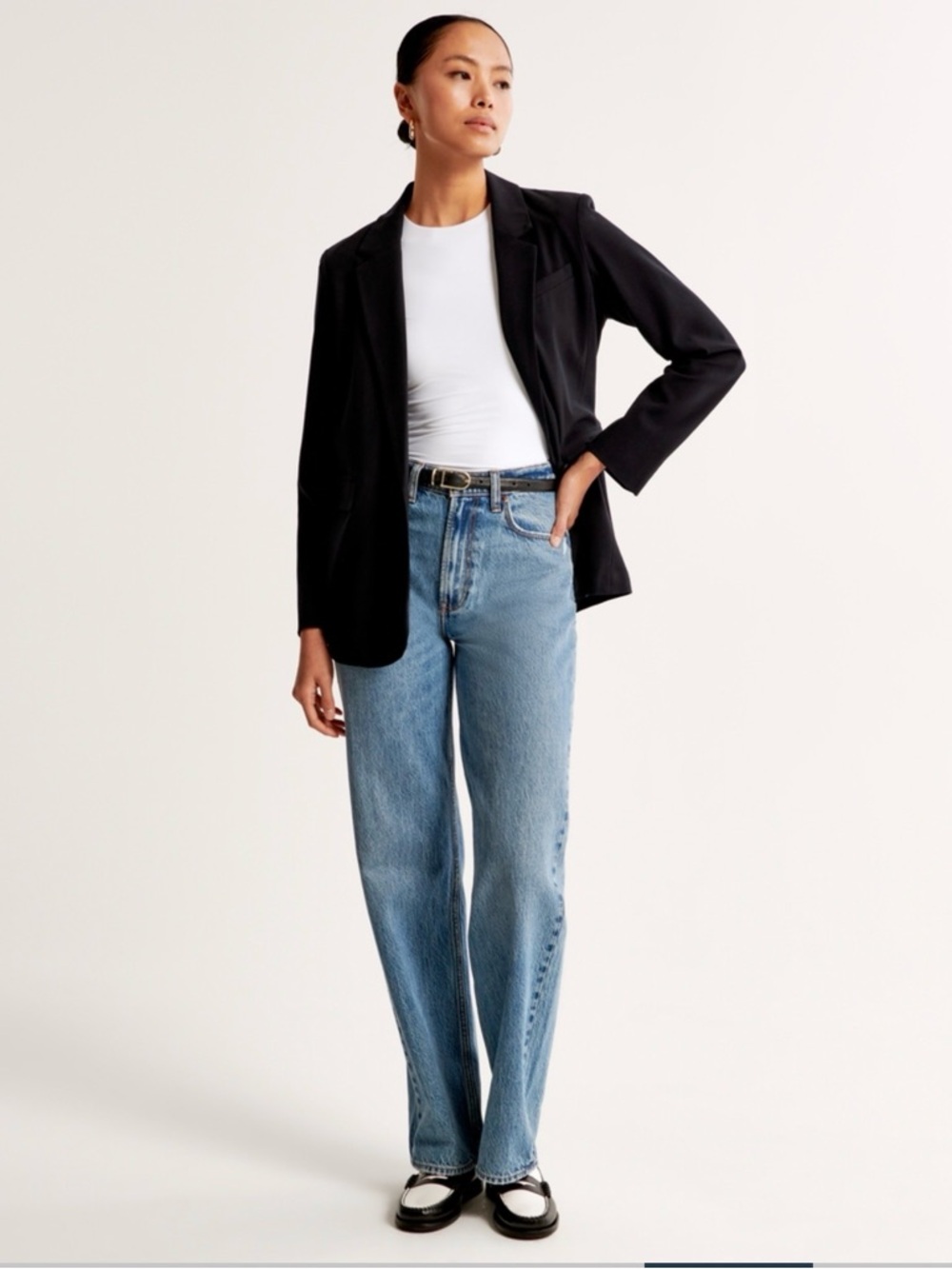 Abercrombie & Fitch Taupe Soft Matte seamless tuckable baby tee